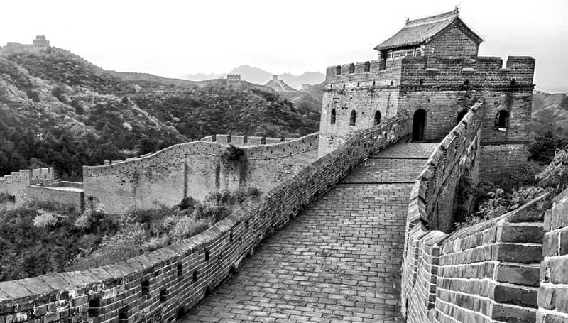 great wall of china fact 1